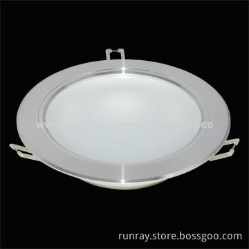 12W Ceiling Light, >0.95 Power Factor, Isolated Driver, 12-24V DC or 85-265V AC, CE Mark